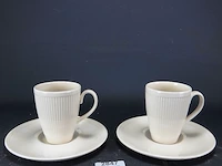Paar wedgwood kop en schotels - afbeelding 1 van  5