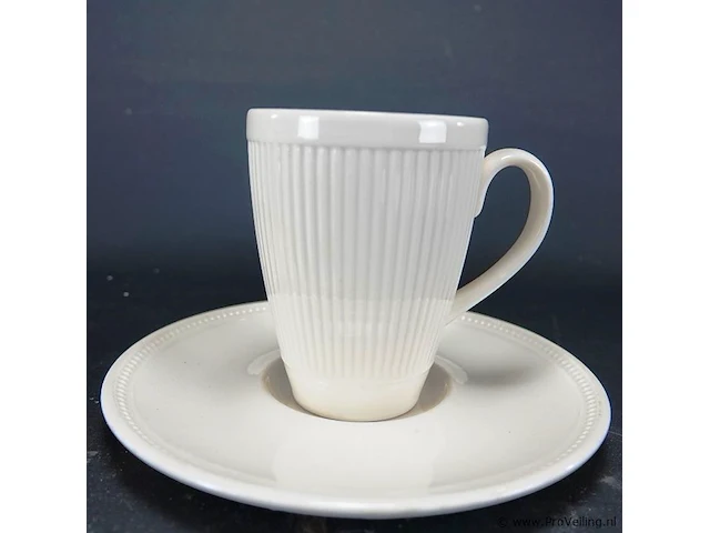 Paar wedgwood kop en schotels - afbeelding 4 van  5