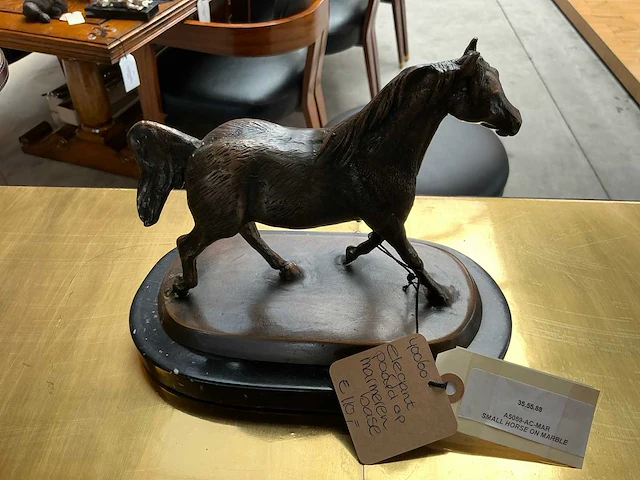 Paard bronzen beeld - afbeelding 3 van  4