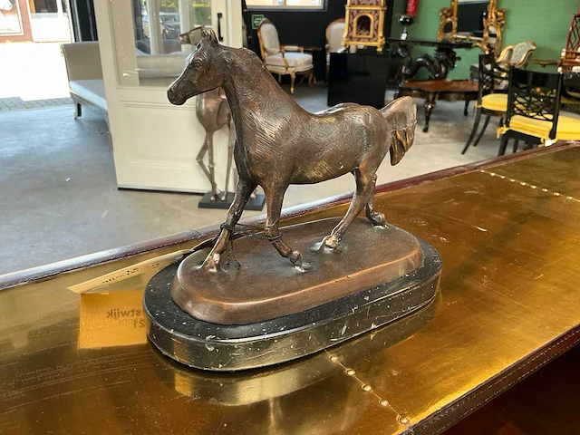 Paard bronzen beeld - afbeelding 4 van  4
