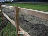 Paarden hekwerk 360 lopende meter 2 regels - afbeelding 2 van  2