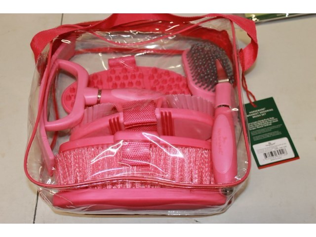 Paardenborsteset in tas ean 649982645146 - afbeelding 1 van  5