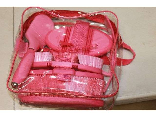 Paardenborsteset in tas ean 649982645146 - afbeelding 3 van  5