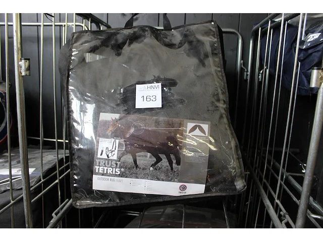 Paardendeken trust outdoor heavy antraciet 145. - afbeelding 1 van  2