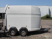 Paardentrailer westfalia 120882f met kenteken 60-wr-39. bouwjaar 1987. - afbeelding 1 van  4