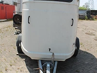 Paardentrailer westfalia 120882f met kenteken 60-wr-39. bouwjaar 1987. - afbeelding 2 van  4