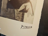 Pablo picasso - lithograaf - in nieuwe lijst - afbeelding 3 van  6