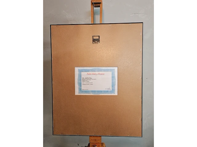 Pablo picasso - lithograaf - in nieuwe lijst - afbeelding 5 van  6