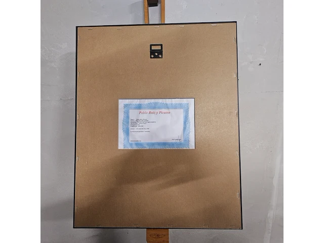 Pablo picasso lithograaf - ''naked woman'' - in nieuwe lijst - afbeelding 6 van  7