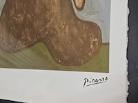 Pablo picasso lithograaf - ''naked woman'' - in nieuwe lijst - afbeelding 4 van  6