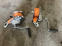 Pacific hoist bhw800 handlier 370kg (2x)