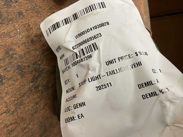 Pacific tail light - afbeelding 3 van  3