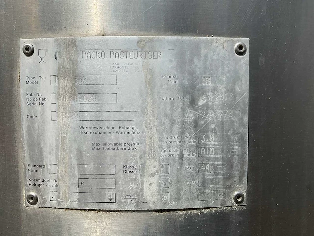 Packo ppa 500 bain marie pasteuriser - afbeelding 4 van  12