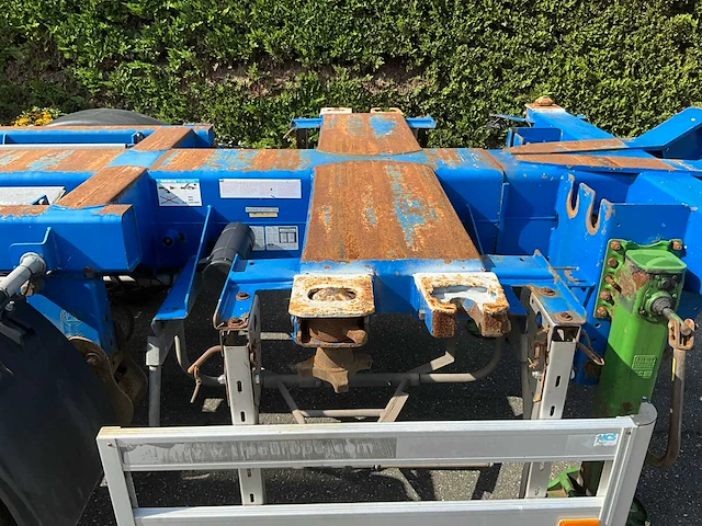 Pacton oplegger, containerchassis - afbeelding 11 van  21