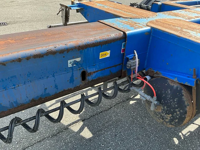 Pacton oplegger, containerchassis - afbeelding 18 van  21