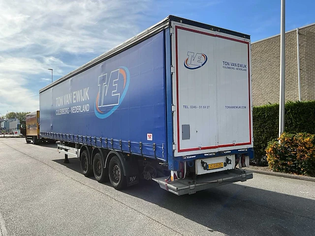 Pacton oplegger, schuifzeil trailer - afbeelding 18 van  24