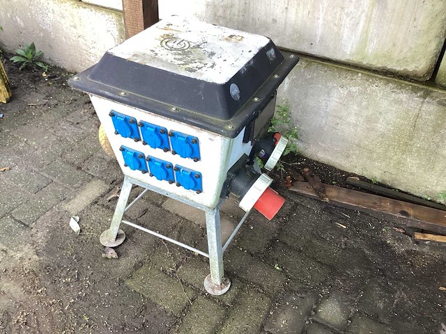 Paddestoel verdeelkast stroom 63a - afbeelding 1 van  3