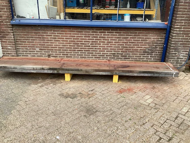 Padoek - 2016 gezaagd 140 x 710 x 4640 mm - schaaldeel (4x) - afbeelding 2 van  6