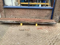 Padoek - 2016 gezaagd 140 x 710 x 4640 mm - schaaldeel (4x) - afbeelding 2 van  6