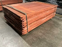 Padouk planken geschaafd 21x145 mm (140x) - afbeelding 3 van  6