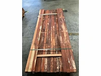 Padouk regels geschaafd 40x60 mm (23x) - afbeelding 5 van  6