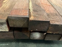 Padouk regels geschaafd 40x60 mm (29x) - afbeelding 6 van  6