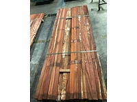 Padouk regels geschaafd 40x60 mm (45x) - afbeelding 4 van  5