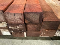 Padouk regels geschaafd 40x60 mm (45x) - afbeelding 5 van  5