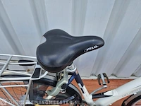 Padova e-bike/ elektrische fiets batavus, wit-blauw - afbeelding 4 van  9
