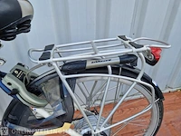 Padova e-bike/ elektrische fiets batavus, wit-blauw - afbeelding 8 van  9