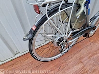 Padova e-bike/ elektrische fiets batavus, zilver-blauw - afbeelding 5 van  8