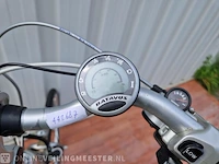 Padova e-bike/ elektrische fiets batavus, zilver-blauw - afbeelding 7 van  8