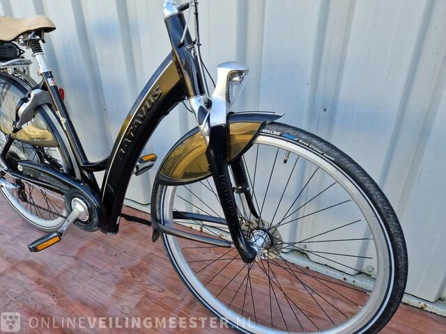 Padova easy royal e-bike/ elektrische fiets batavus, zwart - afbeelding 2 van  9