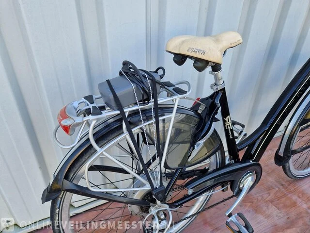 Padova easy royal e-bike/ elektrische fiets batavus, zwart - afbeelding 4 van  9