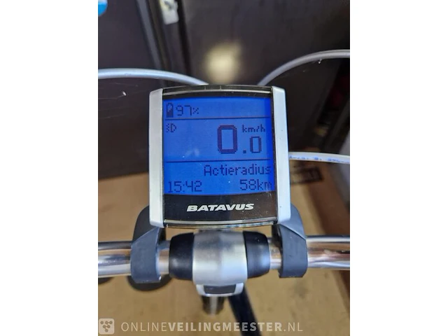 Padova easy royal e-bike/ elektrische fiets batavus, zwart - afbeelding 8 van  9