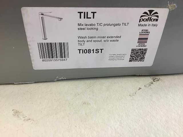 Paffoni - tilt - wastafelkraan - afbeelding 2 van  3