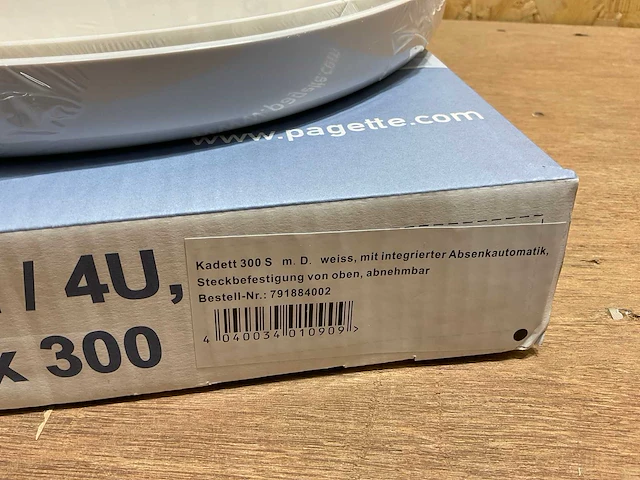 Pagette kadett 300s toiletzitting met deksel (6x) - afbeelding 10 van  13