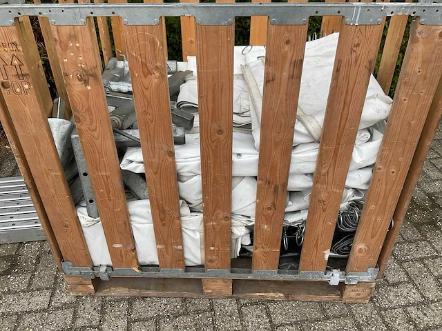 Pagodetent 5x5 mtr (2x) - afbeelding 2 van  11