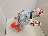 Paintcan splash pop art crocodile - afbeelding 4 van  9