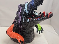 Paintcan splash pop art crocodile - afbeelding 2 van  7