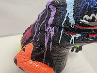 Paintcan splash pop art crocodile - afbeelding 5 van  7