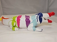 Paintcan splash pop art crocodile - afbeelding 3 van  7