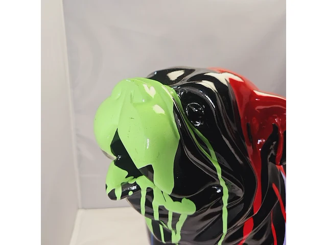 Paintsplash engelse bulldog xxl formaat - afbeelding 8 van  8