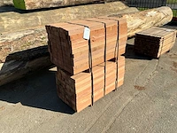Pakket hardhout paaltjes (azobé) - afbeelding 1 van  4