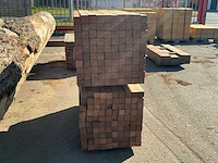 Pakket hardhout paaltjes (azobé) - afbeelding 4 van  4