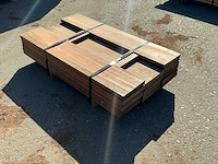 Pakket hardhout planken (azobé) - afbeelding 3 van  4
