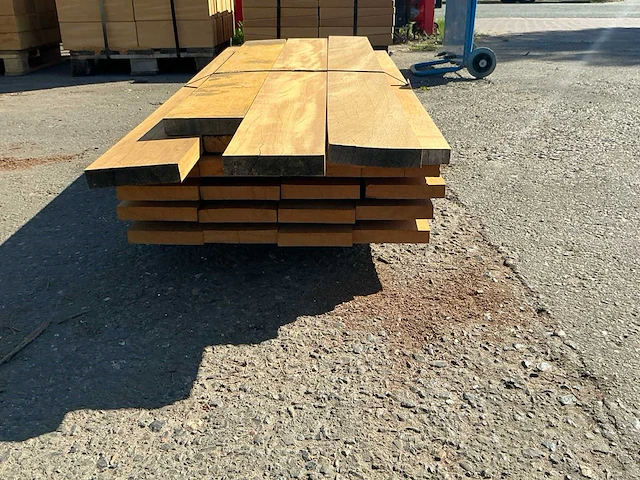 Pakket hardhout planken (billinga) - afbeelding 4 van  4
