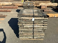 Pakket hardhout vlonderplanken (azobé) - afbeelding 3 van  4