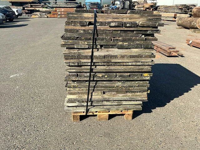 Pakket hardhout vlonderplanken (azobé) - afbeelding 4 van  4