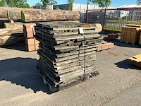 Pakket hardhout vlonderplanken (azobé) - afbeelding 1 van  4